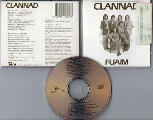 Clannad fuaim 1982 tara - cd,